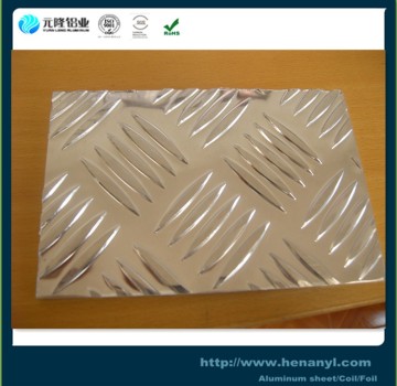 tread mill made 5bar aluminum checker plate for sale