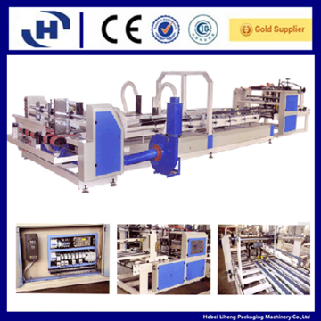 Automatic corrugated carton flexo folder gluer