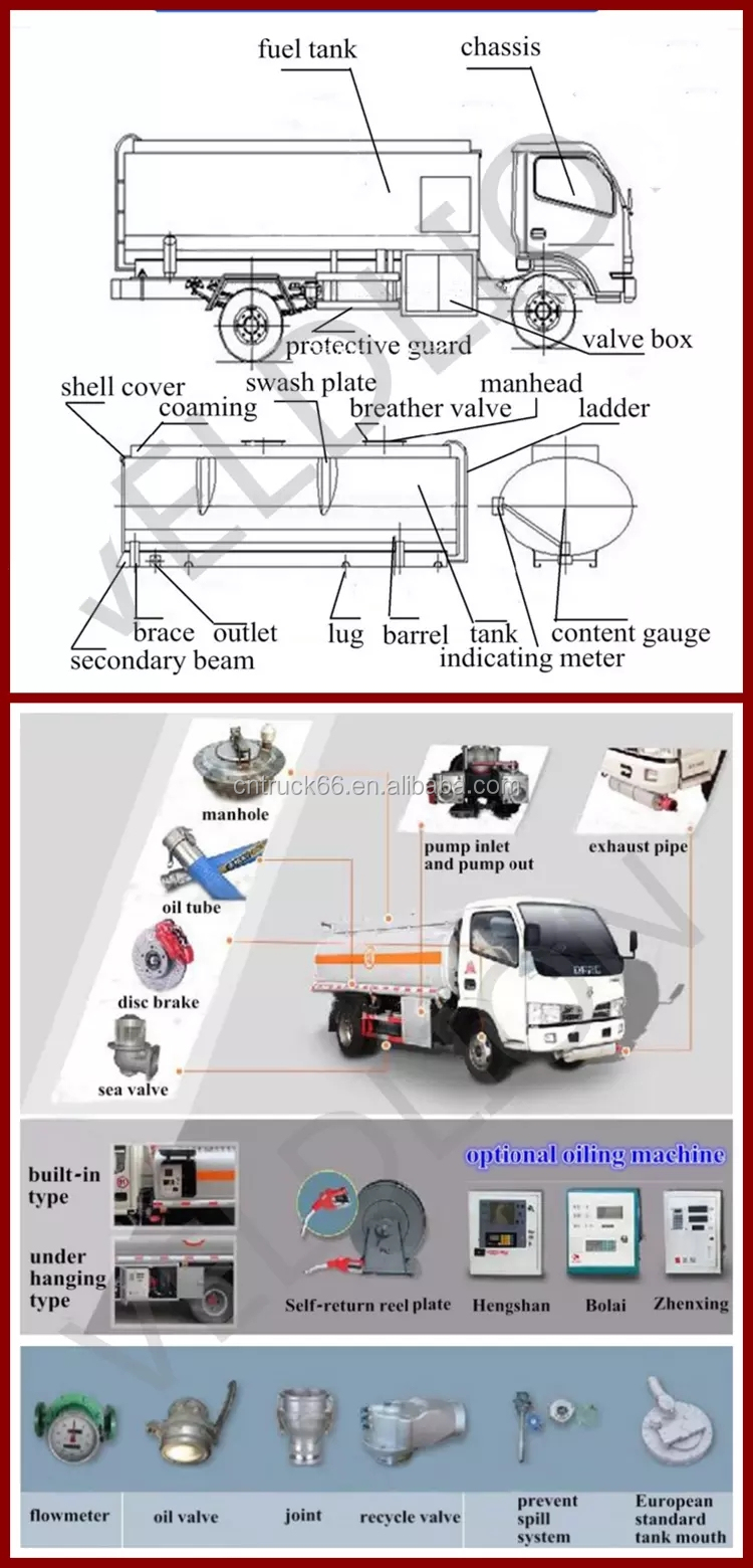 10000L-15000L Fuel Oil Transport Tank Truck Isuzu Fuel Oil Dispenser Truck Refueling Fuel Pump