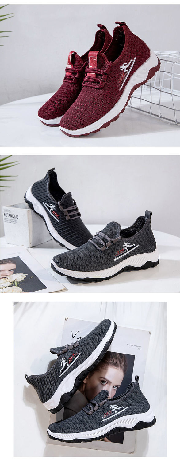 Breathable cloth shoes Daisy  women's casual sports walking shoes for middle-aged and old people fashion running footwear