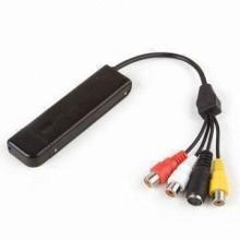 Video Editing Box with USB Connectivity and Real-time Video Capture, Supports Stereo Audio