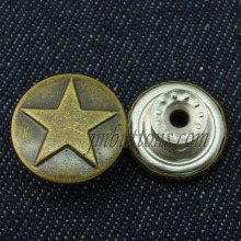 remove types copper jeans jacket metal buttons factory wholesale