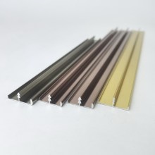T-Shaped Aluminum Decorative Edging Trim 18.6mm