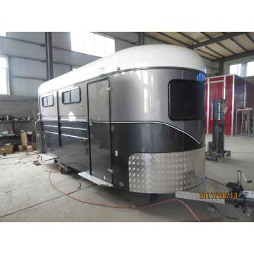 Custom Made Horse Trailer 2 Horse Angle Load