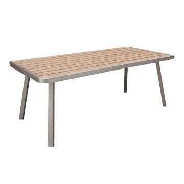 New Fashionable Design Long Dining Table, Suitable for Indoor and Outdoor Use