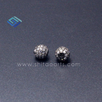 High Quality Brass Beads Zircon Beads Jewelry Accessories Wholesale