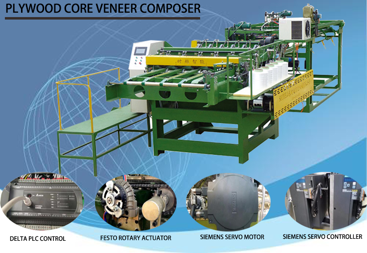 Wood Plywood Making Machinery Veneer Scarf Joint Machine