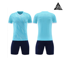 Breathable sportswear set designed for football training