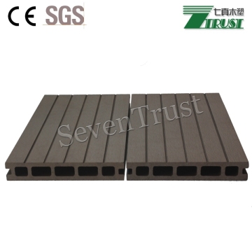 non-slip wood composite decking tiles 150X25mm