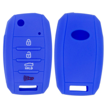 Kia remote car key case covers holder silicone