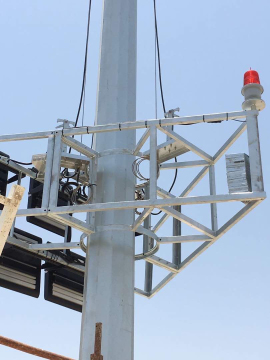 Polygonal 30m High Mast Lighting Pole