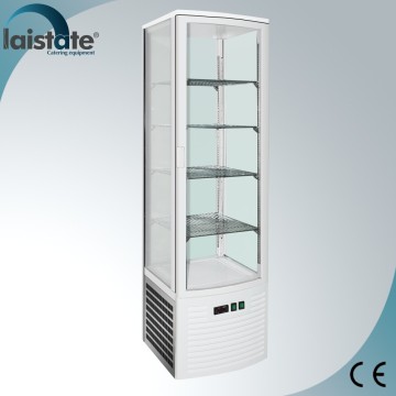 Four Side Glass Ventilated Vertical Display Cabinet