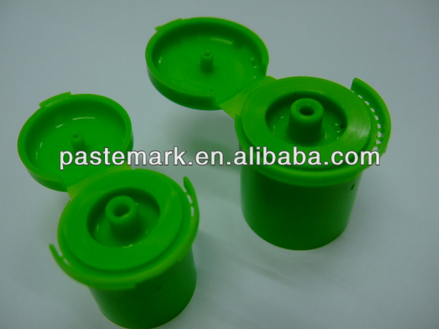 flip top cap tapa closure closing folding machine