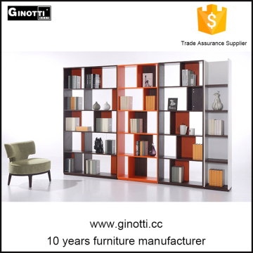 Overhead office wall decorate book cabinet