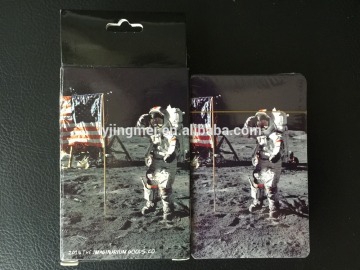 Astronaut design paper poker cards