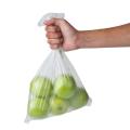 果物用の透明なプラスチック製食品保存袋