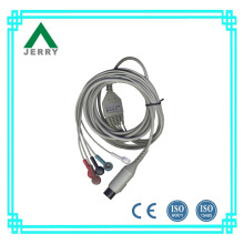 5- leads ECG cable