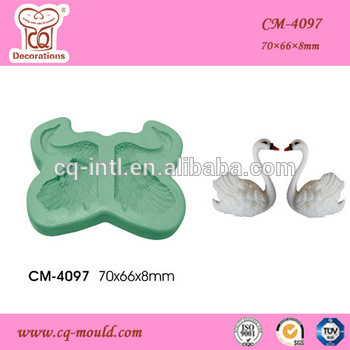 Swan Fondant cake silicone mold silicone bake mold