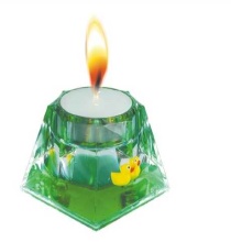 acrylic pillar candle holder