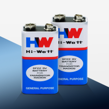 HW Tigerhead Carbon Zinc Battery 9V 6F22