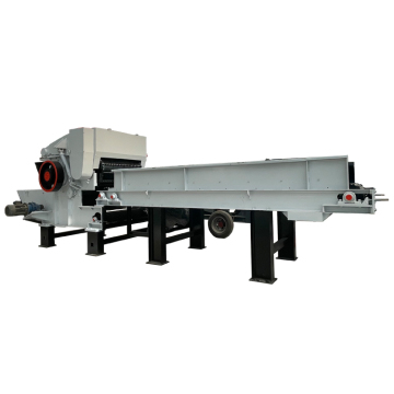 High Capacity Low Energy Wood Log Branches Bamboo Stalk Chipper Crusher for Sale