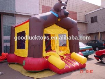 Outdoor Inflatable jumpy Bouncer Children Inflatabble dog shaped bounce house /animal bouncy castle
