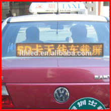 P7.62 indoor LED car window message sign