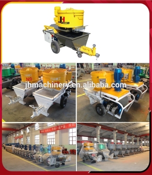 automatic cement plastering machine/sand plastering machine for wall