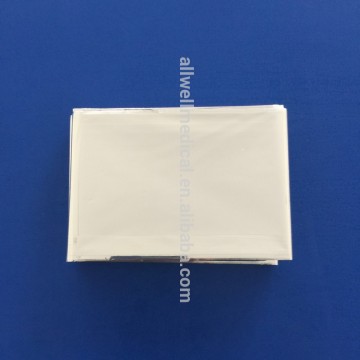 cheap price disposable Emergency Blanket silver/silver