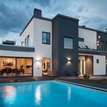 Modern Design Prefab Luxury Light Steel Structure Villa (OEM/ODM Modular Homes)