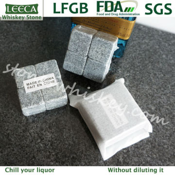 Whiskey stone for men gift set granite cooling stone