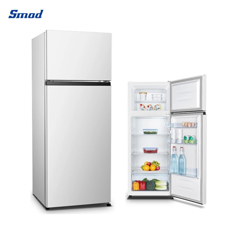 Smad 7.3cu. FT. Two Door Compact Apartment Top Freezer Refrigerators Fridge