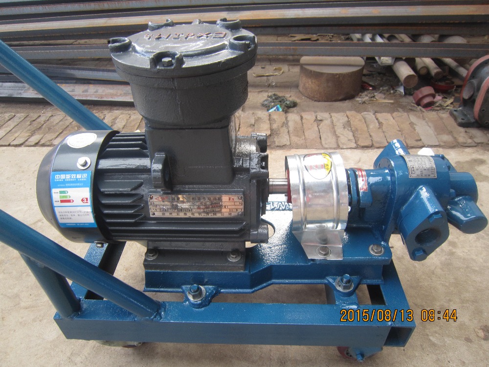 High Pressure Electric KCB Gear Pump for Olive Oil Food Grade Oil Diesel Fuel Lube Crude Waste Oil Transfer