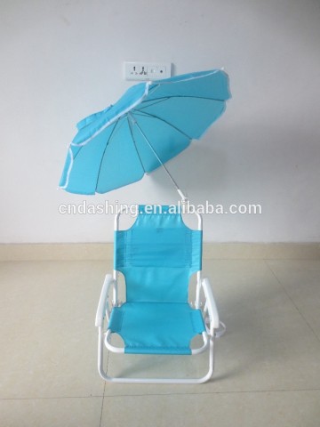 kids folding camping chair with umbrella