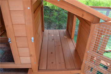 Easy cleaning wood waterproof chicken coop hen house