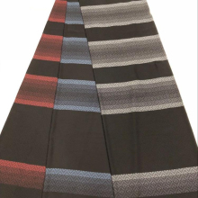 Polyester Stripe Dobby Jacquard Formal Black Abaya Fabric