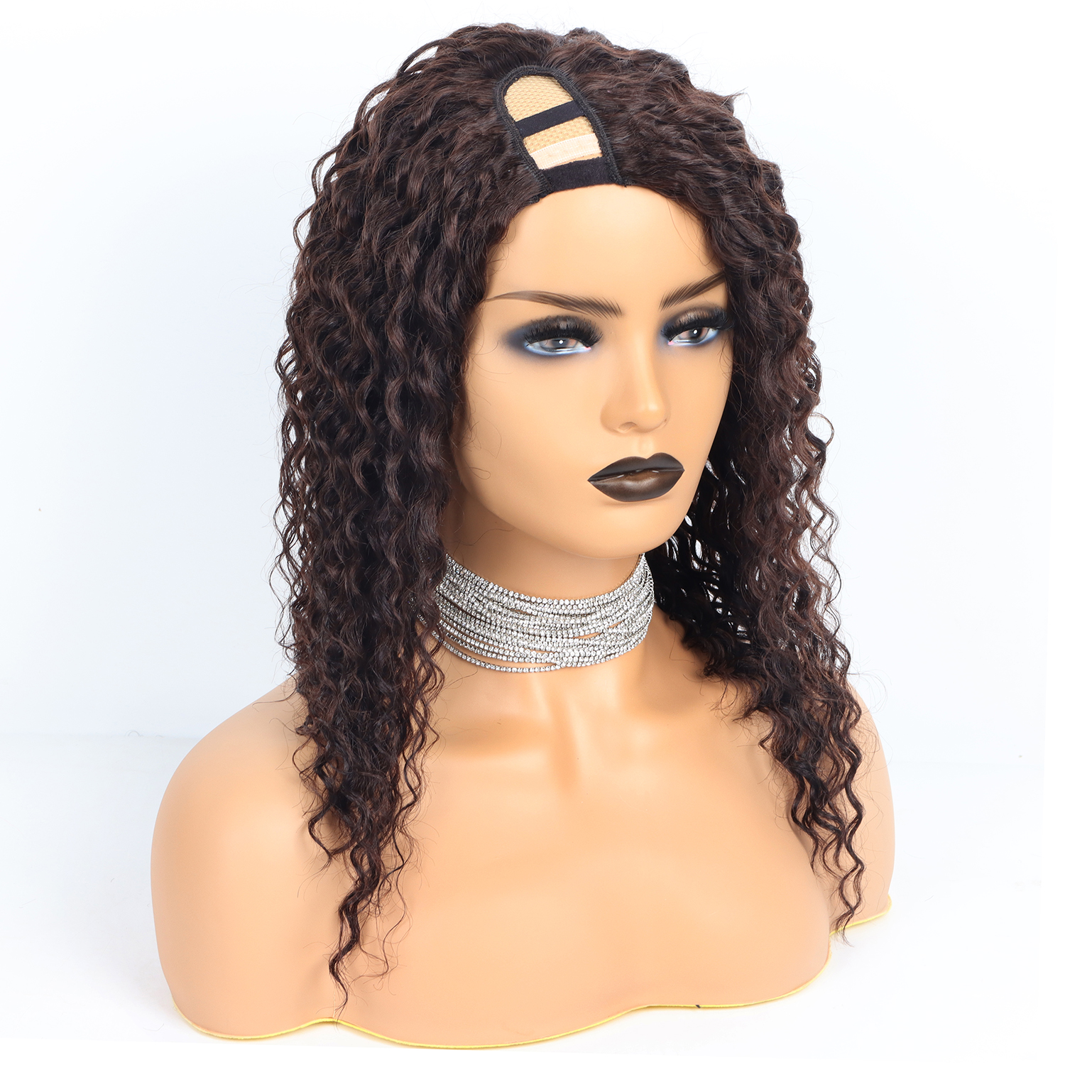 Wholesale 100% unprocessed remy Cuticle Aligned Raw Virgin u part wig human hair ,glueless wigs for black women