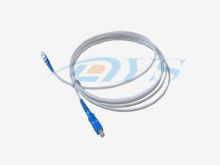 Sc-sc Simplex Optical Fiber Patch Cord For Data Communications , High Return Loss