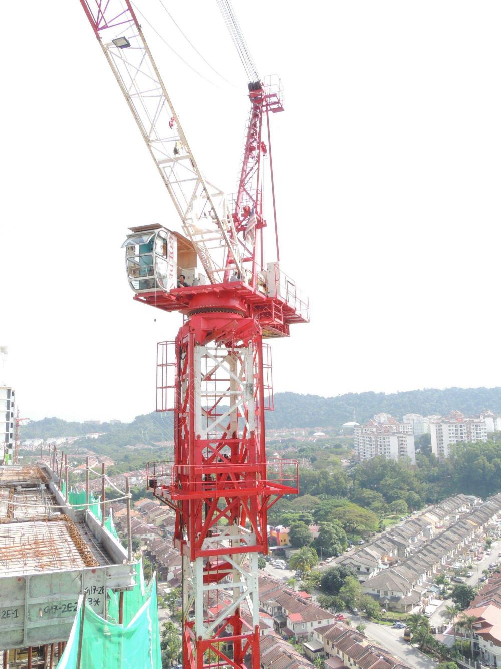 Construction Building Jack Up Luffing Tower Crane Derrick