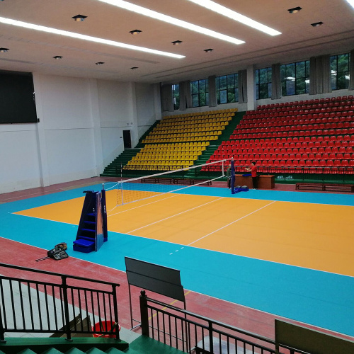 Pavimento per campi da pallavolo in PVC al coperto