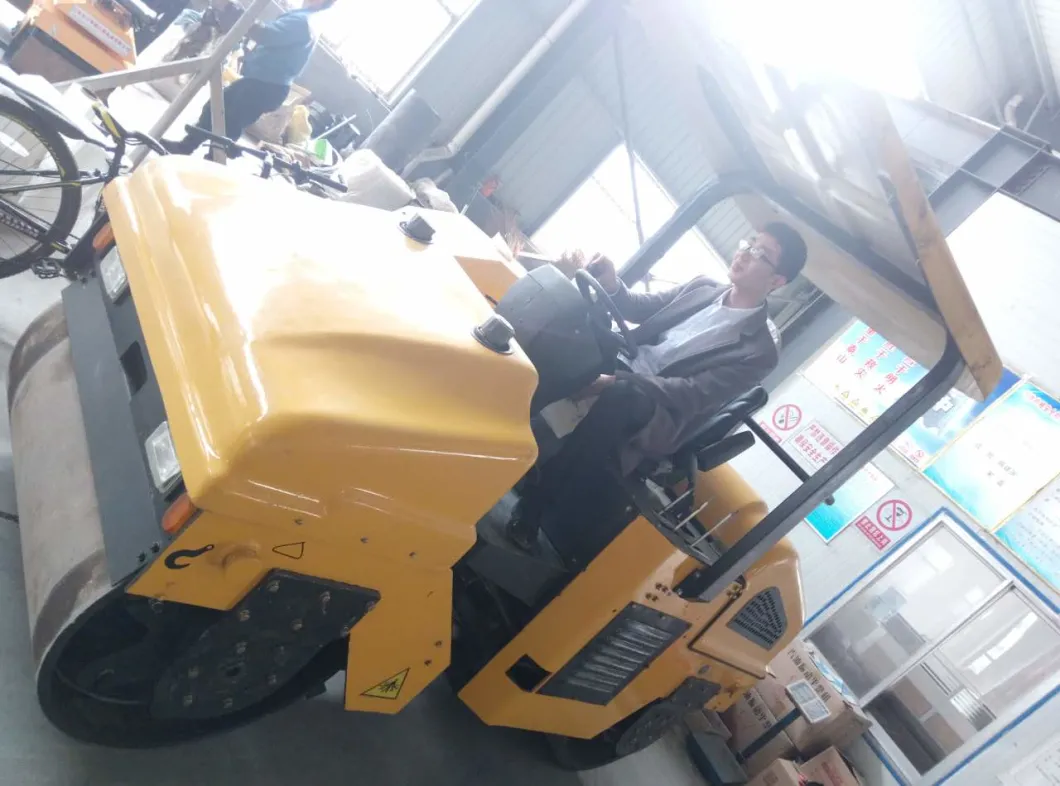 3 Ton Full Hydraulic Mini Road Roller