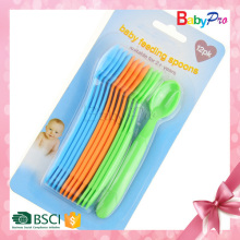 New Products 2015 Innovative Product Kitchen Cabinet Accessories Baby Table Spoons Baby Plastic Spoons
