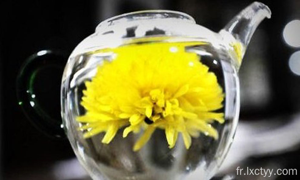 thé de fleurs de chrysanthème séchées