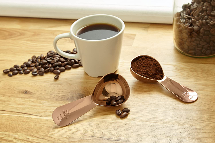 Yuming Factory The Best 304 Stainless Steel Measuring Spoons for Coffee, Tea Coffee Scoops