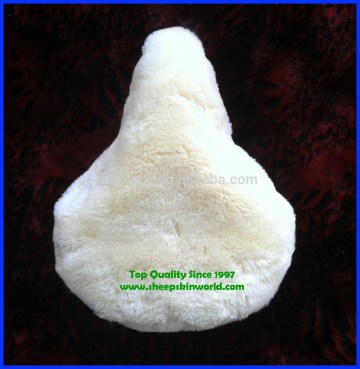 affordable faux sheepskin equestrian saddle cover