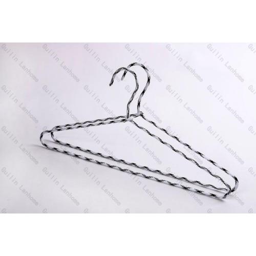 Eco-friendly and Anti-slip Fabric Metal Hanger