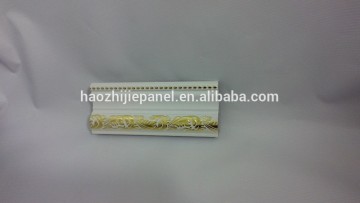 White with embossing PS plastic picture personalised frames moulding