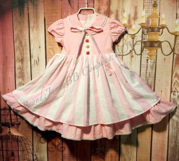 girls cotton materials summer boutique dress