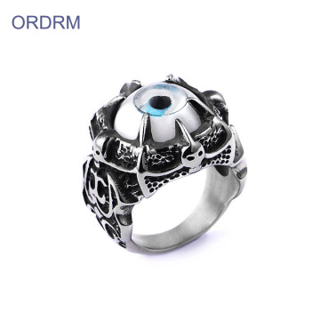 Amulet Jewelry Turkish Mens Evil Eye Ring