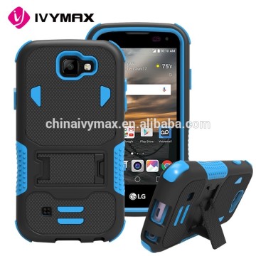 Factory accessories silicone+pc armor bumper case covers for LG k3/ ls450